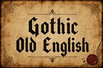 Gothic Fonts: Creative Design Ideas for Projects