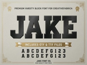 Elevate Your Projects with the Jake Font