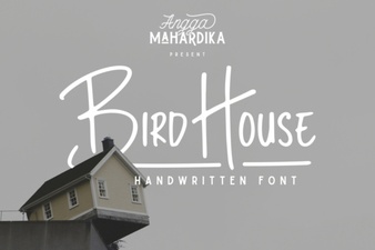 Bird House Fonts: Ideas for Creative Typography Projects