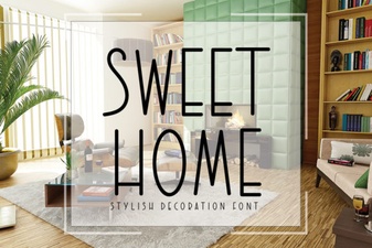 Sweet Home Font: Creative Design Ideas & Downloads