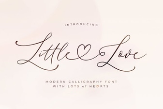 Little Love Font: a Creative Tool for Web Designers