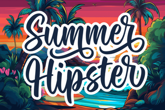 Sizzling Fonts for Your Summer Graphic Projects